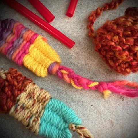 Sample of Woven Bracelets