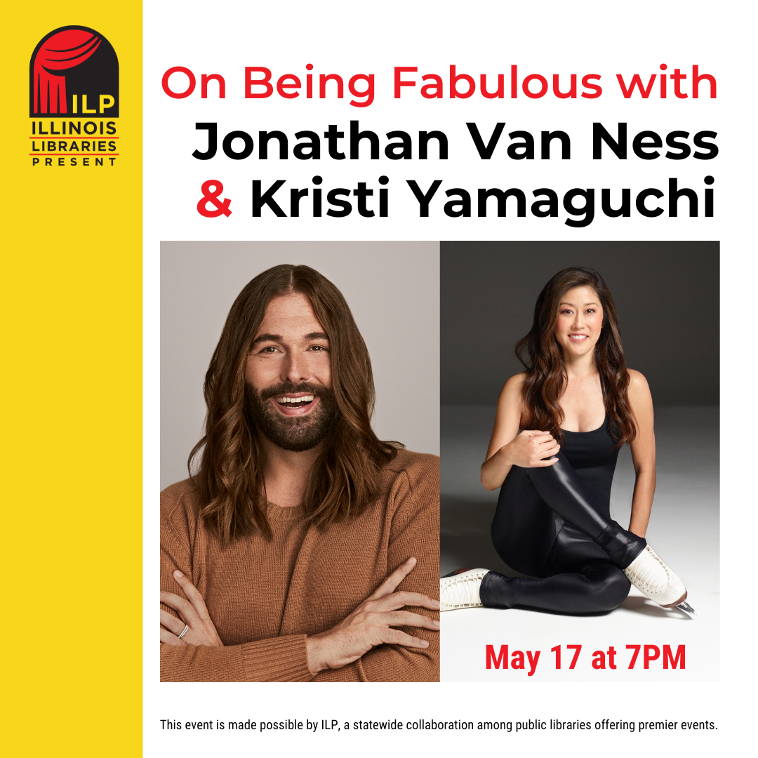 Photo of Kristi Yamaguchi and Jonathan Van Ness