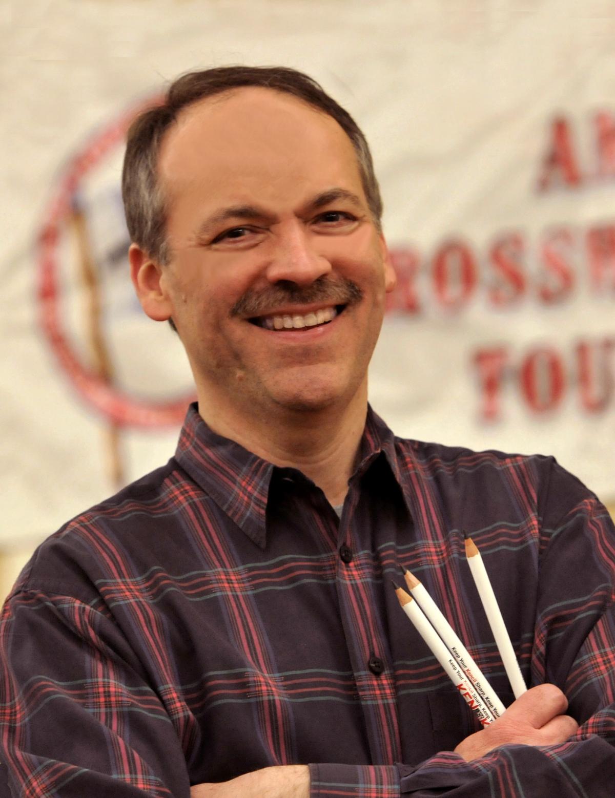 Photo, headshot of Will Shortz