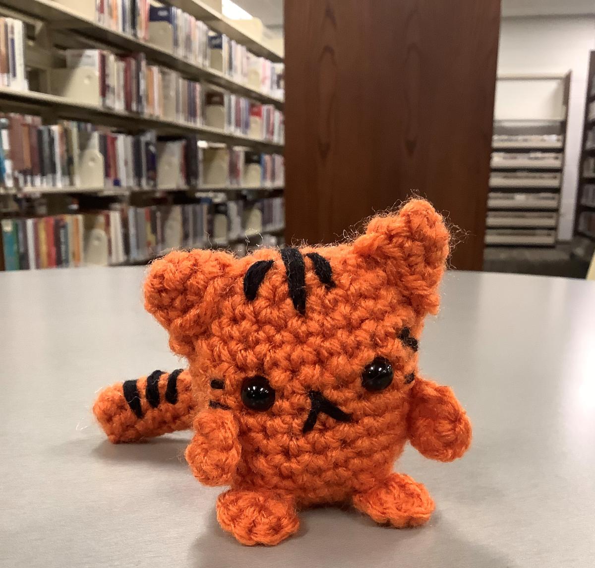 Crochet cat sample